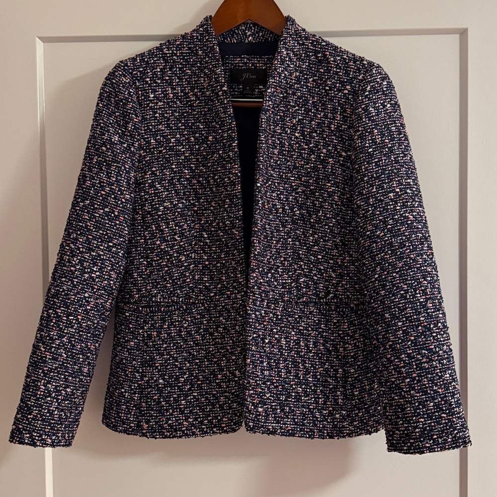 J. Crew Blazer in Confetti Tweed